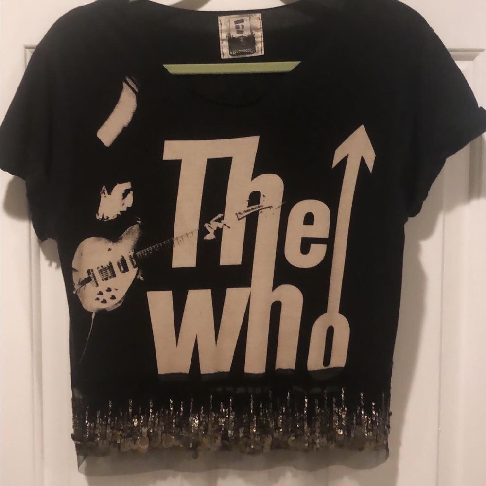 Vintage The Who embroidered tee
